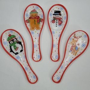 (4) Temp-Tations By Tara Holiday Spoon Rest